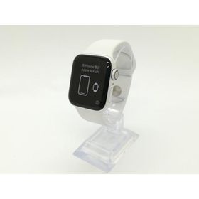 【中古】Apple Apple Watch Series4 40mm GPS シルバーアルミニウム/ホワイトスポーツバンド MU642J/A【静岡】保証期間１ヶ月【ランクC】