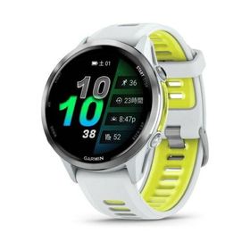 GARMIN ガーミン 0100296951 010-02969-51 Forerunner 970(フォアランナー970)ランニングGPSスマートウォッチ White / Amp Yellow