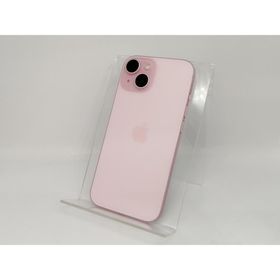 【中古】Apple 国内版 【SIMフリー】 iPhone 15 128GB ピンク MTMJ3J/A【熊本】保証期間１ヶ月【ランクA】