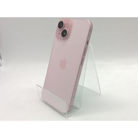 【中古】Apple SoftBank 【SIMフリー】 iPhone 15 128GB ピンク MTMJ3J/A【日本橋3】保証期間１ヶ月【ランクA】