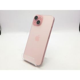 【中古】Apple docomo 【SIMフリー】 iPhone 15 128GB ピンク MTMJ3J/A【立川フロム中武】保証期間１ヶ月【ランクA】