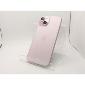【中古】Apple docomo 【SIMフリー】 iPhone 15 128GB ピンク MTMJ3J/A【川崎駅前】保証期間１ヶ月【ランクB】