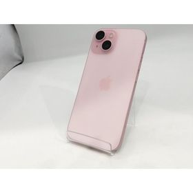 【中古】Apple docomo 【SIMフリー】 iPhone 15 128GB ピンク MTMJ3J/A【浜松駅前】保証期間１ヶ月【ランクB】