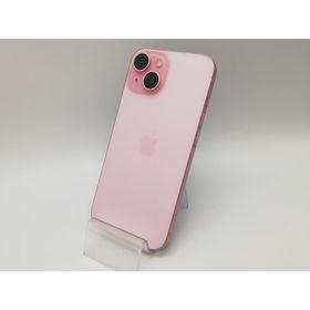【中古】Apple au 【SIMフリー】 iPhone 15 128GB ピンク MTMJ3J/A【府中ル・シーニュ】保証期間１ヶ月【ランクA】