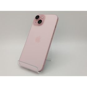 【中古】Apple 国内版 【SIMフリー】 iPhone 15 128GB ピンク MTMJ3J/A【三宮センター】保証期間１ヶ月【ランクA】