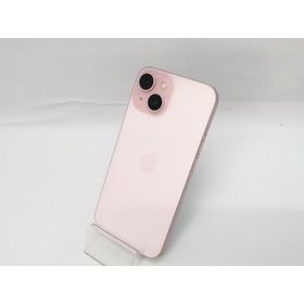【中古】Apple 国内版 【SIMフリー】 iPhone 15 128GB ピンク MTMJ3J/A【川越クレアモール】保証期間１ヶ月【ランクA】