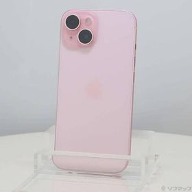 〔中古〕Apple(アップル) iPhone15 128GB ピンク MTMJ3J／A SIMフリー〔349-ud〕