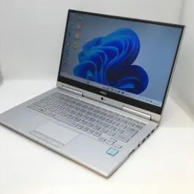【中古】NEC VersaPro UltraLite PC-VKT16GVG4【i5-8250U 8G 256G(SSD) 1GbE WiFi 13LCD(1920x1080)】【京都】保証期間１ヶ月【ランクC】
