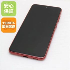 超美品 SC-42A Galaxy A21 レッド 即日発送 スマホ 白ロム SAMSUNG 土日祝発送OK 01000