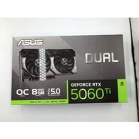 中古 ASUS DUAL-RTX5060TI-O8G (RTX5060Ti 8GB) 188956 状態： B:良品