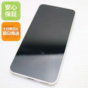 【中古】美品 SCG19 Galaxy S23 クリーム AU スマホ SAMSUNG 安心保証 即日発送 土日祝発送OK