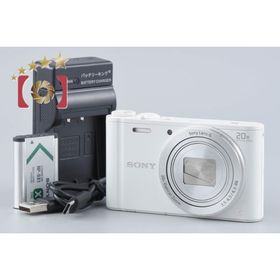 【中古】SONY ソニー Cyber-shot DSC-WX350 ホワイト コンパクトデジタルカメラ 多言語対応