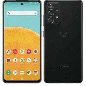 ドコモ Galaxy A52 5G SC-53B オーサムブラック SIMロック解除済 SIMフリー docomo