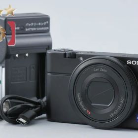 【中古】SONY ソニー Cyber-Shot DSC-RX100 ブラック デジタルスチルカメラ 多言語対応