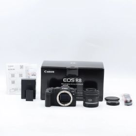 Canon EOS R8 RF 24-50mm f4.5-6.3 IS STM レンズキット ショット数 1000以下 ほぼ新品
