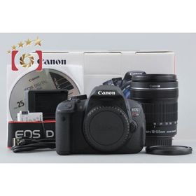 【中古】Canon キヤノン EOS Kiss X6i 18-135 レンズキット シャッター回数僅少 元箱付き
