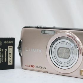 【返品保証】 パナソニック Panasonic LUMIX DMC-FX700 ピンクゴールド バッテリー付き コンパクトデジタルカメラ e14487