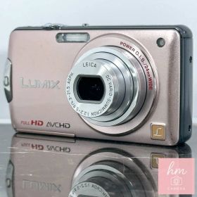 【美品】Panasonic LUMIX DMC-FX700 ピュアピンクゴールド 1410万画素 光学5倍ズーム 広角24mm F2.2 ライカレンズ タッチパネル フルHD コンパクトデジタルカメラ パナソニック ルミックス