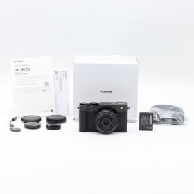 FUJIFILM X-E5 XF23mm F2.8 R WR レンズキット ブラック ショット数 1547回 極上品