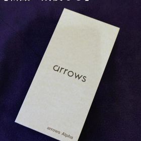 【新品・残債なし】arrows Alpha M08 ブラック【 SIMフリー】