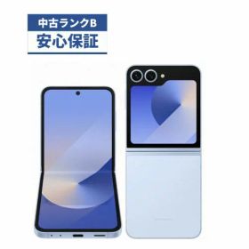 【中古】【良品】 Galaxy Z Flip6 SC-54E 256GB SC-54E ブルー ドコモ版 docomo