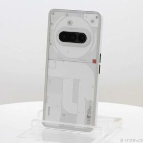 【中古】Nothing Phone (3a) 128GB ホワイト A10400155 SIMフリー 【262-ud】