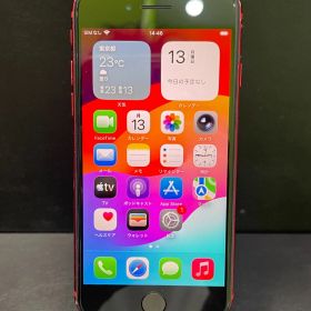 iPhone SE 第3世代 128GB レッド SIMフリー バッテリー最大容量100% 動作確認済みIMEI350737736766471