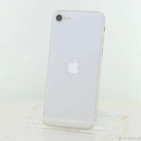 ソフマップ 〔中古品〕 iPhone SE 第3世代 64GB スターライト MMYD3J／A SIMフリー【348】