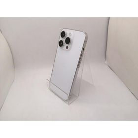 【中古】Apple SoftBank 【SIMフリー】 iPhone 14 Pro 128GB シルバー MQ013J/A【大阪本店】保証期間１ヶ月【ランクC】