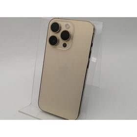 【中古】Apple 楽天モバイル 【SIMフリー】 iPhone 14 Pro 128GB ゴールド MQ073J/A【神保町】保証期間１ヶ月【ランクB】