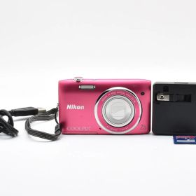 ニコン Nikon Coolpix S3500 (ピンク）コンパクトデジタルカメラ（3009）