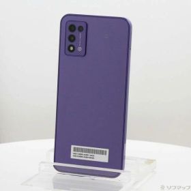【中古】ZTE Libero 5G III 64GB パープル ZESBY1 Y!mobile SIMフリー 【276-ud】