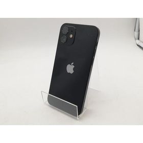 【中古】Apple docomo 【SIMロック解除済み】 iPhone 12 64GB ブラック MGHN3J/A【柏】保証期間１週間【ランクC】