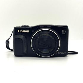 【全額返金保証】【最速発送】Canon コンパクトデジタルカメラ PowerShot SX700 HS ブラック 動作確認済