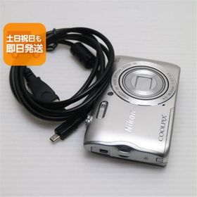 超美品 COOLPIX A300 シルバー 即日発送 コンデジ Nikon 本体 あすつく 土日祝発送OK