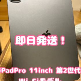 【即日発送】iPadPro11インチ第二世代 WiFiモデル スペースグレイ