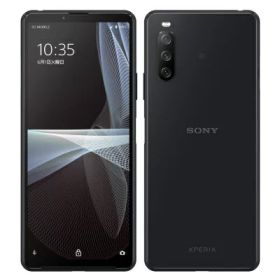 Sony Xperia10 II Dual-SIM XQ-AU42 Black【mineo版 SIMフリー】 SONY 当社3ヶ月間保証 中古 イオシス