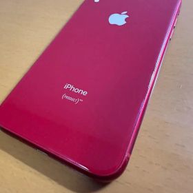 【美品】 Apple iPhoneXR 64GB 赤 【カメラカバー有】