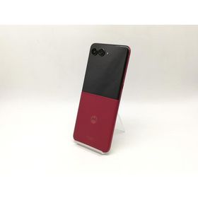 【中古】MOTOROLA 海外版 【SIMフリー】 motorola razr 60 Ultra 16GB 512GB PANTONE Rio Red【横浜】保証期間１ヶ月【ランクA】