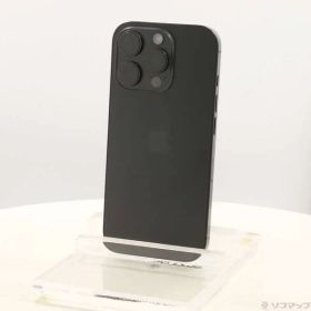 ソフマップ 〔中古品〕 iPhone16 Pro 128GB ブラックチタニウム FYMV3J／A SIMフリー【276】