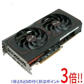 【1日と5.0のつく日、18日はポイント3倍！】【中古】SAPPHIRE PULSE Radeon RX 7600 XT GAMING OC 16GB GDDR6 11339-04-20G PCIExp 16GB
