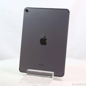 〔中古〕Apple(アップル) iPad Air 第5世代 256GB スペースグレイ MM713J／A SIMフリー〔349-ud〕