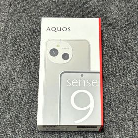 【新品】AQUOS sense 9 SIMフリー 6GB/128GB ホワイト