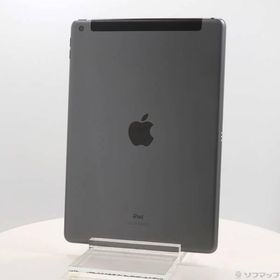 〔中古〕Apple(アップル) iPad 第9世代 64GB スペースグレイ MK473J／A SIMフリー〔305-ud〕