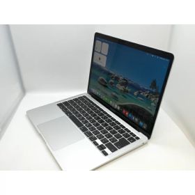 【中古】Apple MacBook Air 13インチ M1(CPU:8C/GPU:7C) 8GB/256GB シルバー MGN93J/A (M1・2020)【京都】保証期間1ヶ月【ランクB】
