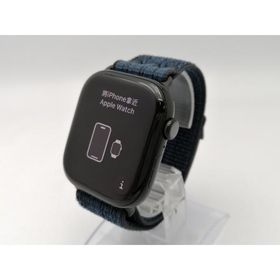 【中古】Apple Watch Series10 46mm GPS ジェットブラックアルミニウムケース/ブラック/ブルー Nikeスポーツループ【ECセンター】保証期間１ヶ月【ランクC】