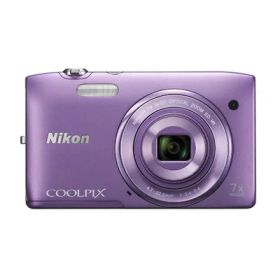 【中古】 Nikon デジタルカメラ COOLPIX S3500 光学7倍ズーム 有効画素数 2005万画素 オーキッドパープル S3500PP