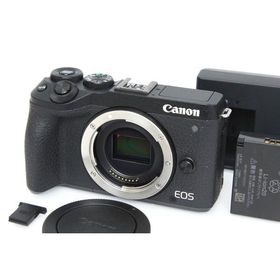 【全額返金保証】美品｜キヤノン EOS M6 Mark II ボディ [ブラック] CA01-R6049-3U1B
