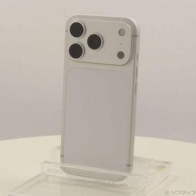 〔中古〕Apple(アップル) iPhone17 Pro 512GB シルバー MG894J／A SIMフリー〔258-ud〕