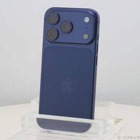 〔中古〕Apple(アップル) iPhone17 Pro 512GB ディープブルー MG8C4J／A SIMフリー〔344-ud〕